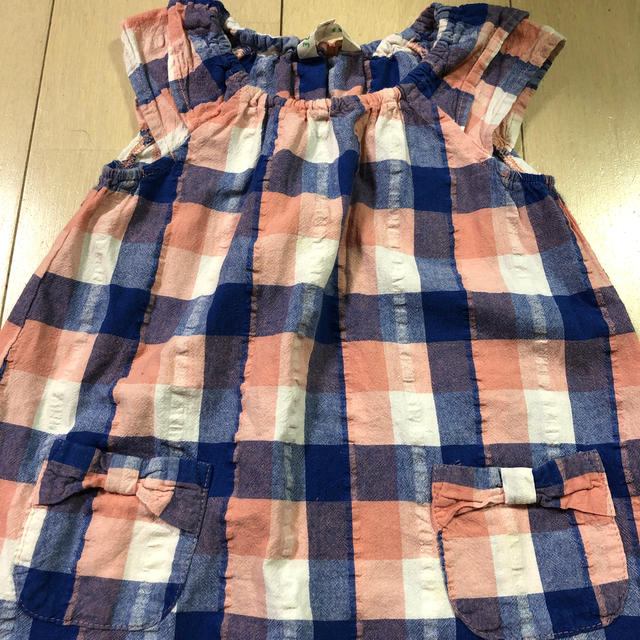 3can4on(サンカンシオン)のワンピース　100 キッズ/ベビー/マタニティのキッズ服女の子用(90cm~)(ワンピース)の商品写真