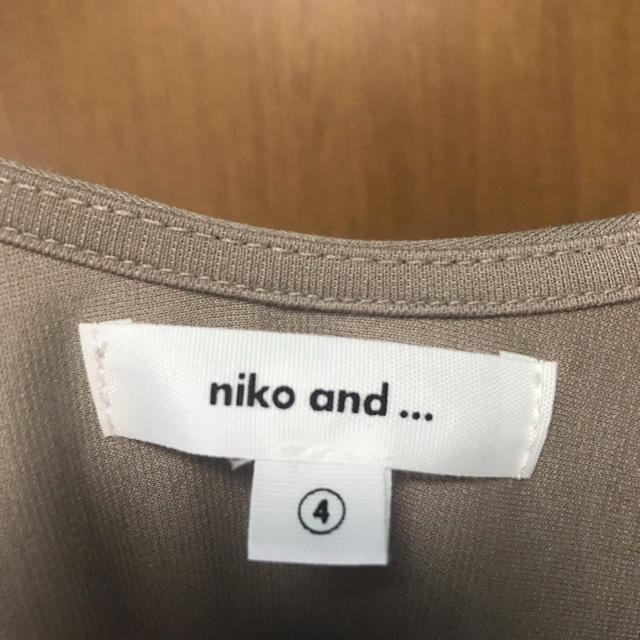 niko and...(ニコアンド)のカットソー レディースのトップス(カットソー(半袖/袖なし))の商品写真