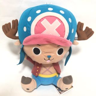 バンプレスト(BANPRESTO)のONE PIECE　まねっこチョッパーぬいぐるみ　チョッパー✖️ルフィ(キャラクターグッズ)