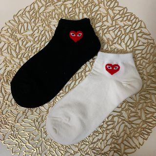 コムデギャルソン(COMME des GARCONS)の靴下 二足セット くるぶし丈(ソックス)