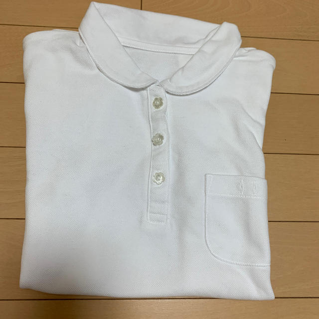 ポロシャツ　150センチ　女の子用 キッズ/ベビー/マタニティのキッズ服女の子用(90cm~)(Tシャツ/カットソー)の商品写真