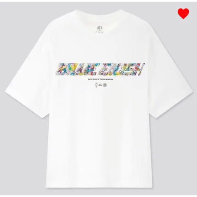 UNIQLO(ユニクロ)の白XL 村上隆 ビリーアイリッシュ Tシャツ Billie eilish レディースのトップス(Tシャツ(半袖/袖なし))の商品写真