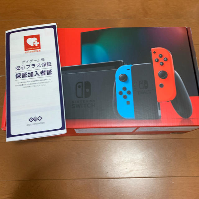 任天堂Switch ネオン 3年保証付き