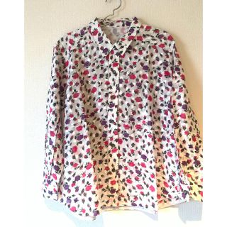 ローズ柄シャツ　オーダーメイド(シャツ/ブラウス(長袖/七分))