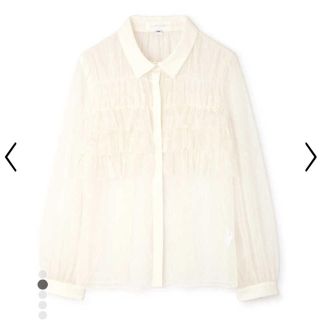 ジルスチュアート(JILLSTUART)の新品‼️ ジルスチュアート　レースブラウス(シャツ/ブラウス(長袖/七分))