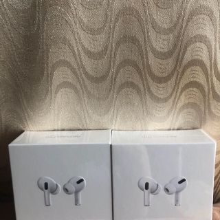 アップル(Apple)のAirPods pro 新品未開封品(ヘッドフォン/イヤフォン)