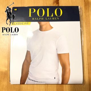 ポロラルフローレン(POLO RALPH LAUREN)の新品 ラルフローレン  POLO ワンポイント　無地　白　M(Tシャツ/カットソー(半袖/袖なし))