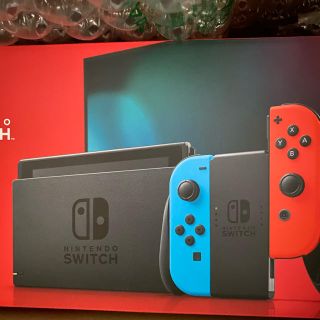 ニンテンドースイッチ(Nintendo Switch)の新品未開封　Nintendo Switch ネオンカラー(家庭用ゲーム機本体)