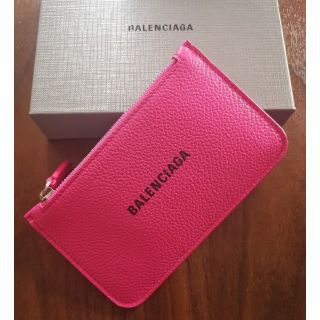 バレンシアガ(Balenciaga)のバレンシアガ　新品　レディース　コインケース(ピンク)(コインケース)