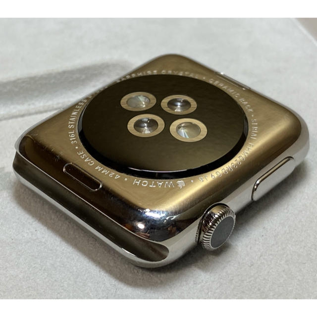 にあり】 Apple Watch - Apple Watch（第 1 世代）42mm ステンレス 