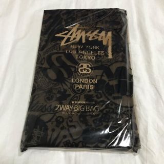 ステューシー(STUSSY)のsttusy 2way big bag ステューシー バッグ 付録 未開封 新品(トートバッグ)