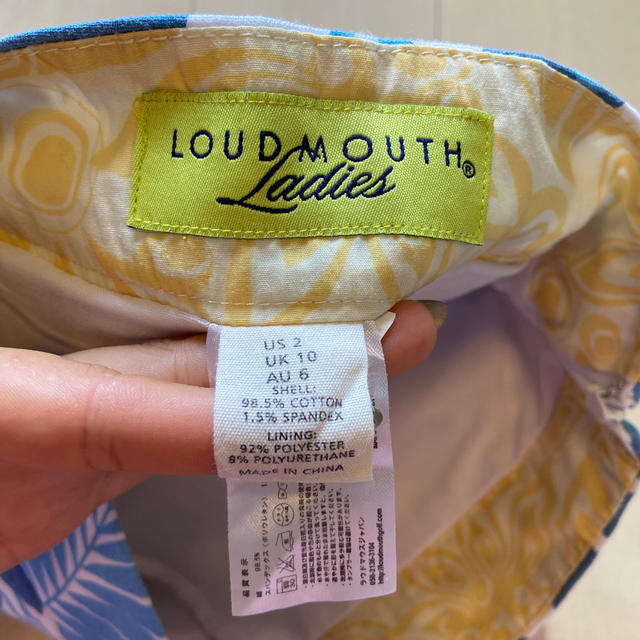 Loudmouth(ラウドマウス)のラウンドマウス　夏柄　US2サイズ スポーツ/アウトドアのゴルフ(ウエア)の商品写真