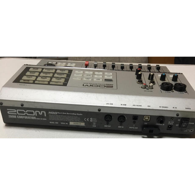 ZOOM マルチトラックレコーダー MTR HD8CD 動作品 www.krzysztofbialy.com