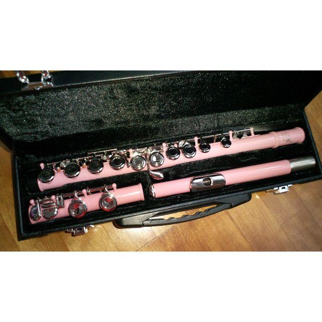 フルート　ピンク　楽器 Andoer 木管楽器 16穴 | フリマアプリ ラクマ