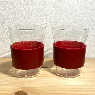 イッタラ(iittala)のIitaka HotCool Tea  red(グラス/カップ)