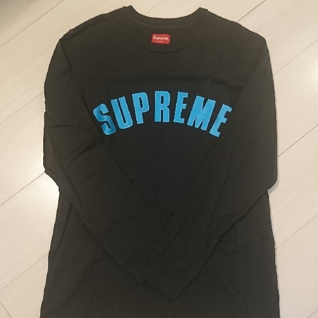 Supreme Arc Logo L/S Top Navy M