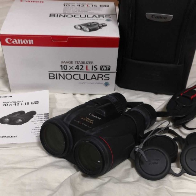 【送料込】キャノン / CANON 防振双眼鏡  10×42L IS WP