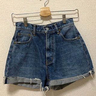 アングリッド(Ungrid)の未使用新品　19ss Ungrid デニムショートパンツ(ショートパンツ)