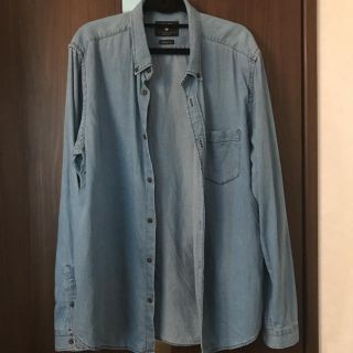 ザラ(ZARA)のZARA デニム シャツ　US XL(シャツ)