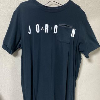 ナイキ(NIKE)のJORDAN BLACK T-shirt(Tシャツ/カットソー(半袖/袖なし))