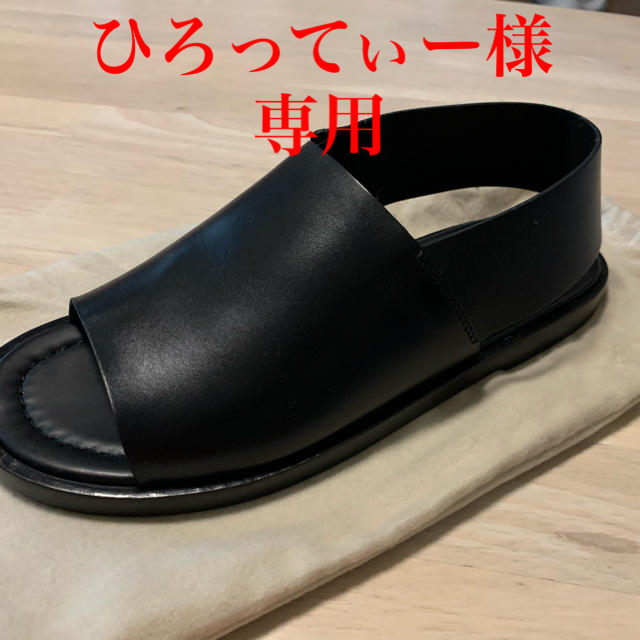 新品】santoni サントーニ レザーサンダル バックベルト ERIK 黒 ...