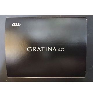 キョウセラ(京セラ)のGRATINA 4G KYF31SKA BLACK SIMロック解除済 新品(携帯電話本体)