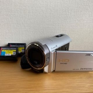 ソニー(SONY)のSONYデジタルビデオカメラ HDR-CX370 バッテリー2個付き(ビデオカメラ)