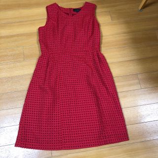 タルボット(TALBOTS)のノースリーブワンピース(ひざ丈ワンピース)