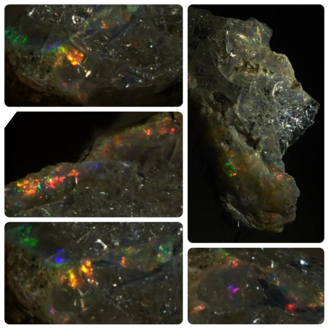 特大エチオピアンオパール　原石　鉱物標本