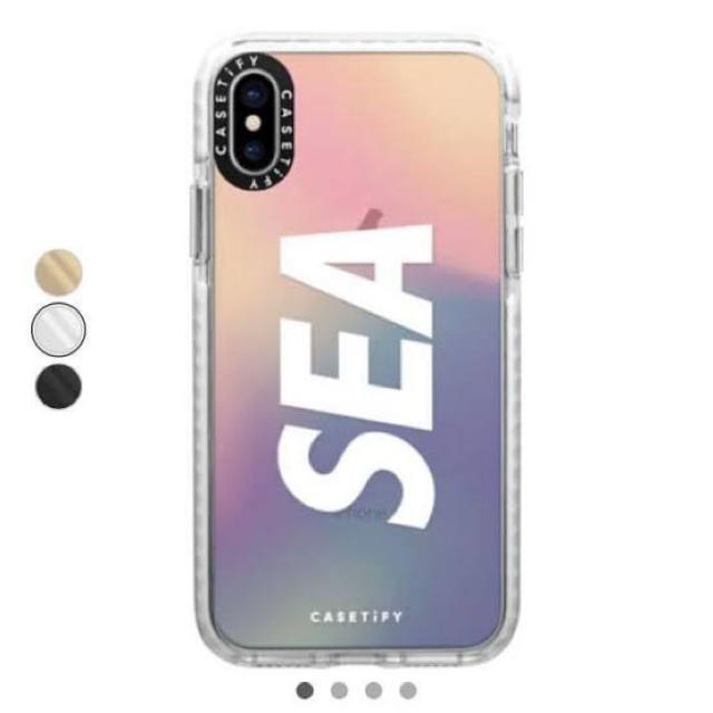 CASETIFY × WINDANDSEA XS iPhone case スマホ/家電/カメラのスマホアクセサリー(iPhoneケース)の商品写真