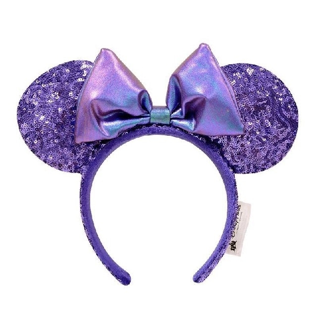 Disney 大人気商品 再入荷 海外ディズニー 紫 スパンコール カチューシャの通販 By Yumi S Shop ディズニーならラクマ