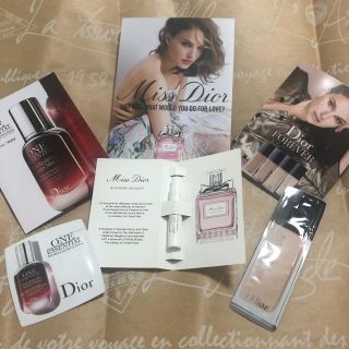 ディオール(Dior)のディオール　香水 ファンデーション 美容液 サンプル 3点セット(サンプル/トライアルキット)