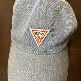 ゲス(GUESS)のGUESS ジーンズキャップ(キャップ)