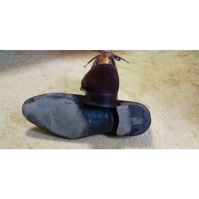 JOHN LOBB(ジョンロブ)の値下げ！ジョンロブ　フィリップⅡ　７Ｅ　茶スエード メンズの靴/シューズ(ドレス/ビジネス)の商品写真