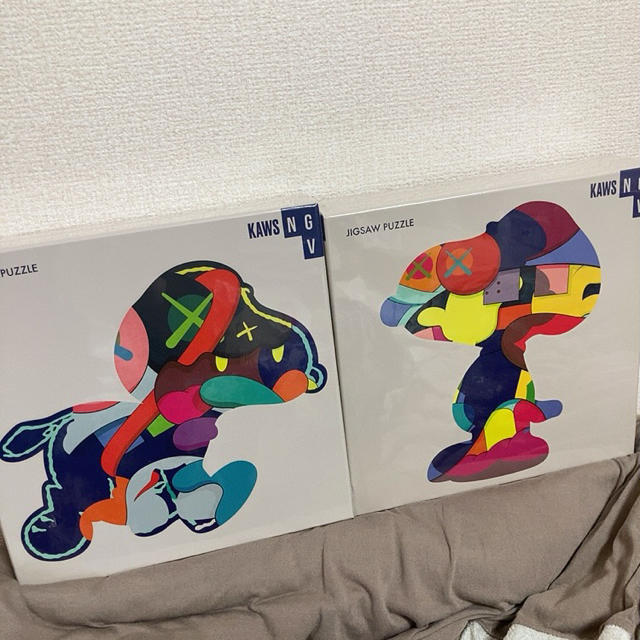 Kaws スヌーピー　パズル　2種セット