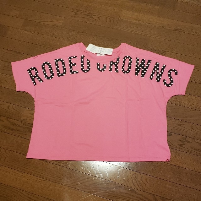 RODEO CROWNS(ロデオクラウンズ)のrodeo crowns ロデオクラウンズ　ドルマンTシャツ　PINK ピンク レディースのトップス(Tシャツ(半袖/袖なし))の商品写真