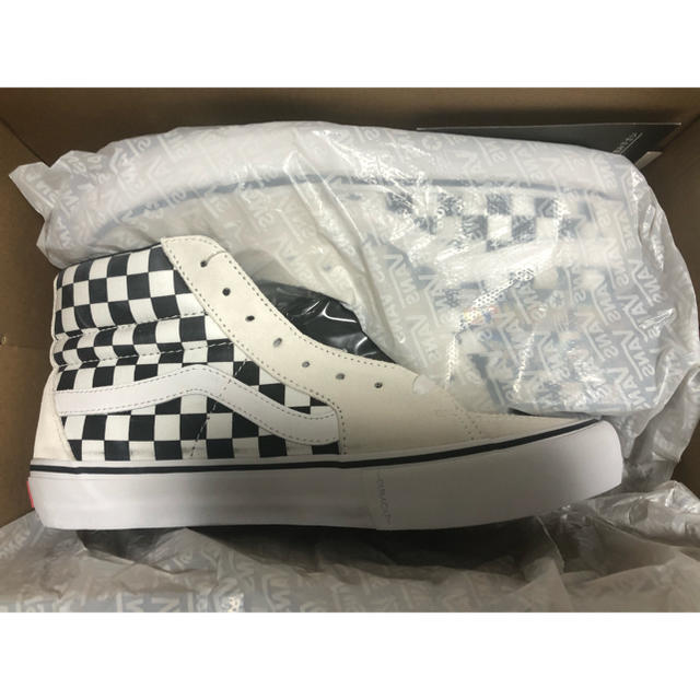 28cm Supreme Vans Sk8-Hi Pro