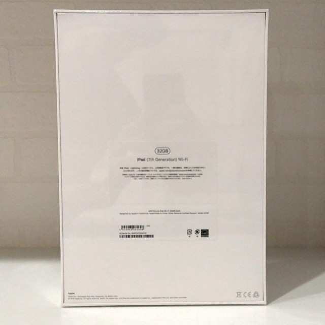 10.2インチ　iPad  Wi-Fi 32GB ゴールド MW762J/A 2