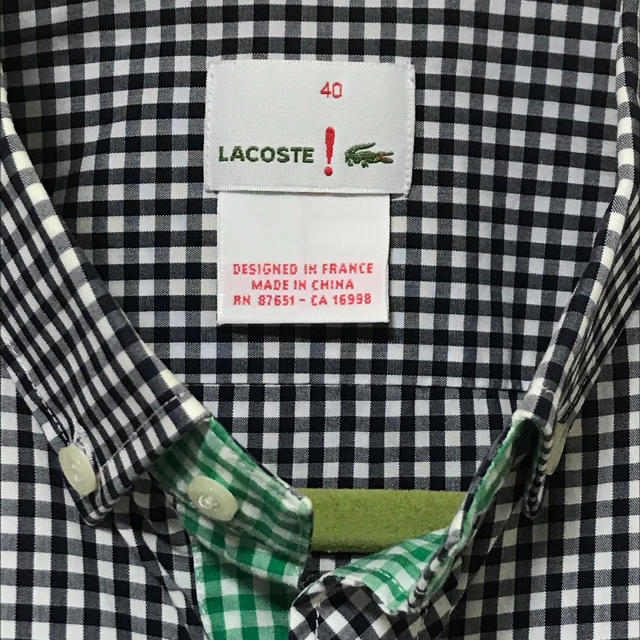 LACOSTE L!VE(ラコステライブ)のラコステライブ　半袖シャツ メンズのトップス(シャツ)の商品写真