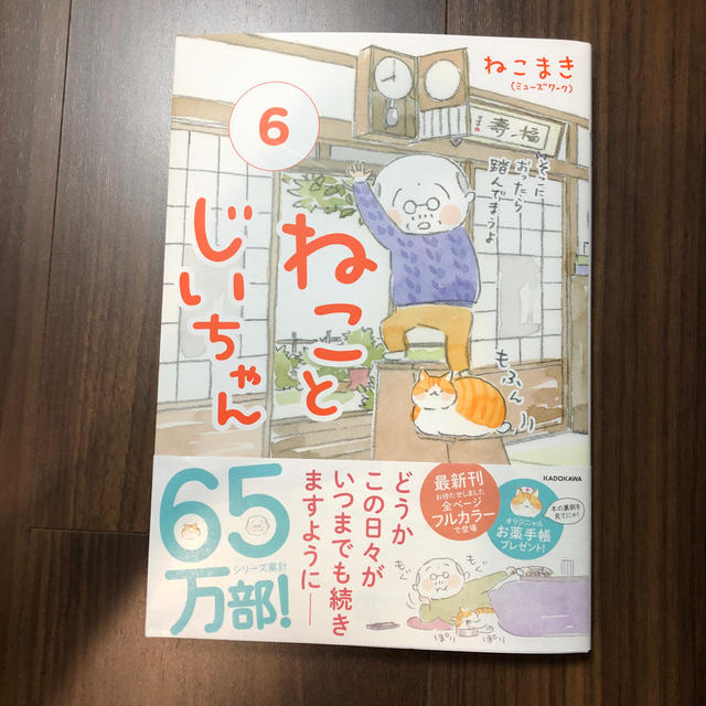 角川書店(カドカワショテン)のねことじいちゃん ６ エンタメ/ホビーの本(文学/小説)の商品写真