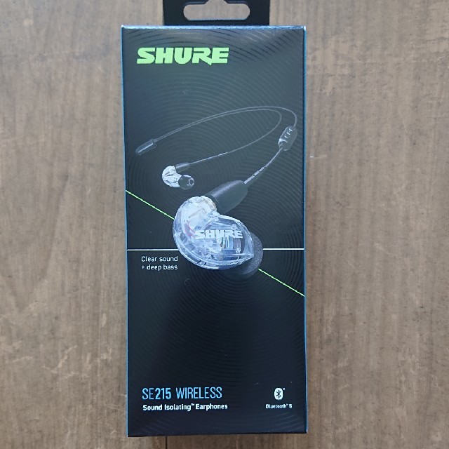 SHURE SE215-CL+BT2-A ネックバンド型 ワイヤレス イヤホン ...