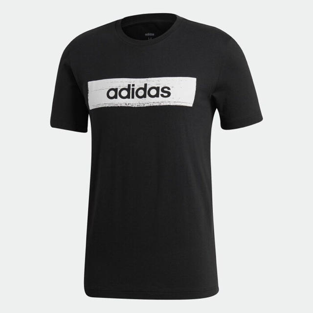 adidas(アディダス)の【新品】アディダス　半袖Tシャツ　サイズM   ブラック メンズのトップス(Tシャツ/カットソー(半袖/袖なし))の商品写真