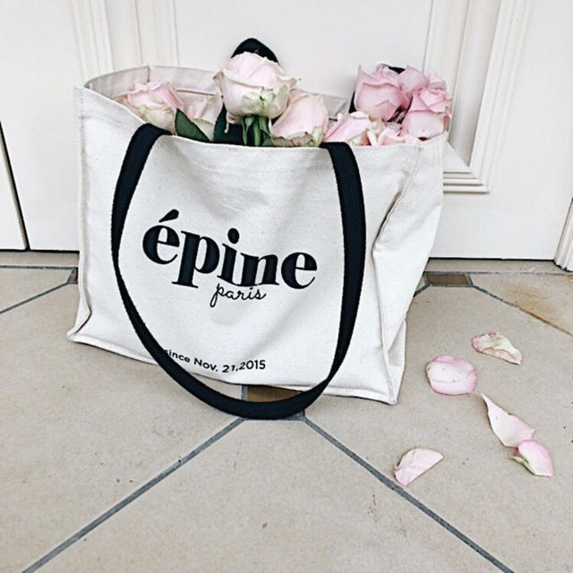 épine shop bag tote ivory epine トートバッグ 1