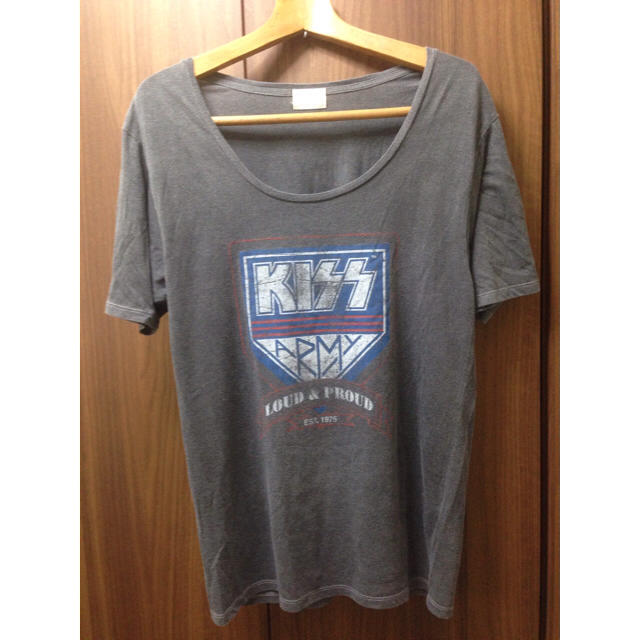 Ungrid(アングリッド)のアングリッド ロックTシャツ KISS レディースのトップス(Tシャツ(半袖/袖なし))の商品写真