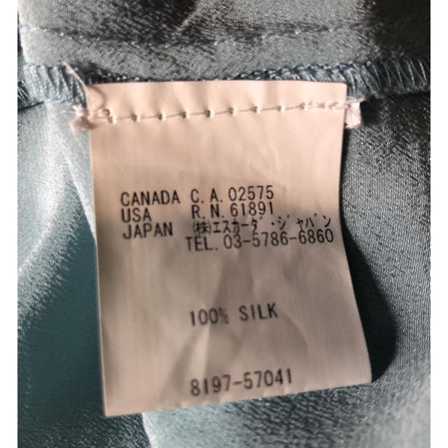 ESCADA(エスカーダ)のエスカーダ  ティアード シルク タンクトップ レディースのトップス(Tシャツ(半袖/袖なし))の商品写真