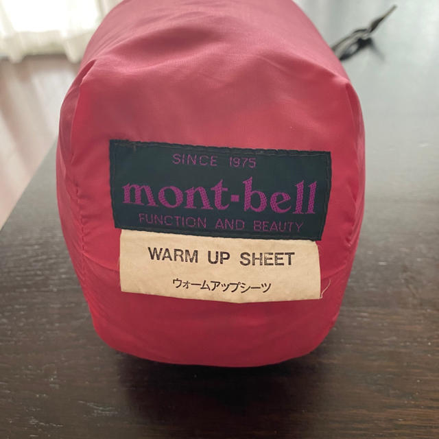mont bell(モンベル)のモンベル　ウォームアップシーツ スポーツ/アウトドアのアウトドア(寝袋/寝具)の商品写真