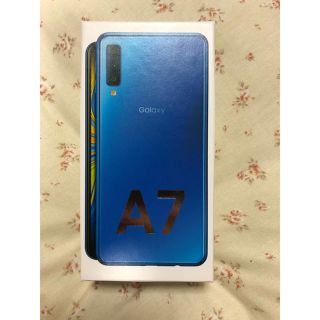 ギャラクシー(galaxxxy)のGALAXY A7 新品・未使用(スマートフォン本体)