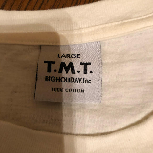 TMT(ティーエムティー)のTMT Tシャツ　サイズL メンズのトップス(Tシャツ/カットソー(半袖/袖なし))の商品写真