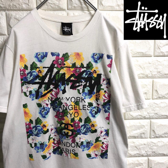 STUSSY(ステューシー)の＊ステューシー＊ワールドツアー＊半袖Tシャツ＊Sサイズ＊ メンズのトップス(Tシャツ/カットソー(半袖/袖なし))の商品写真