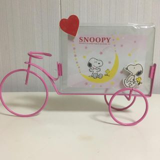 スヌーピー(SNOOPY)のSNOOPY 自転車フレーム(フォトフレーム)